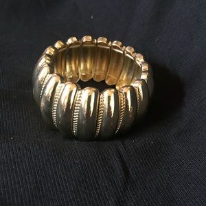 MONET Gold Cuff bracelet